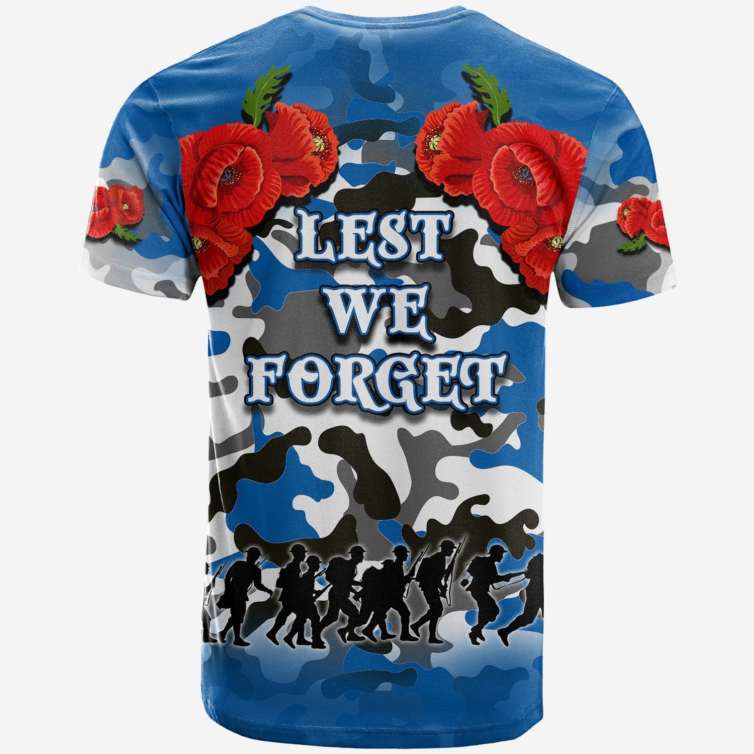 ANZAC Day T shirt Bulldogs Army Style - Vibe Hoodie Shop