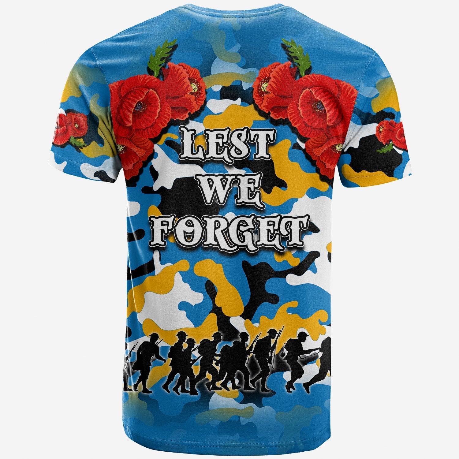 ANZAC Day T shirt Titans Army Style - Vibe Hoodie Shop
