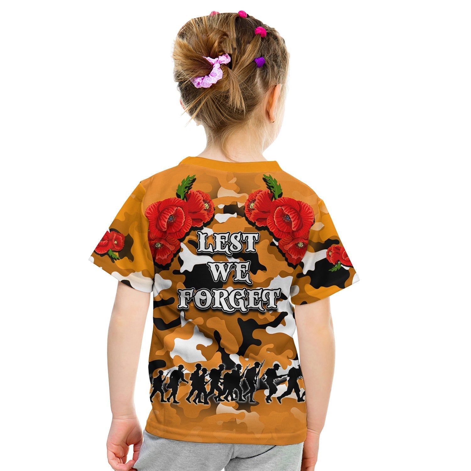 ANZAC Day T shirt Tigers Army Style - Vibe Hoodie Shop