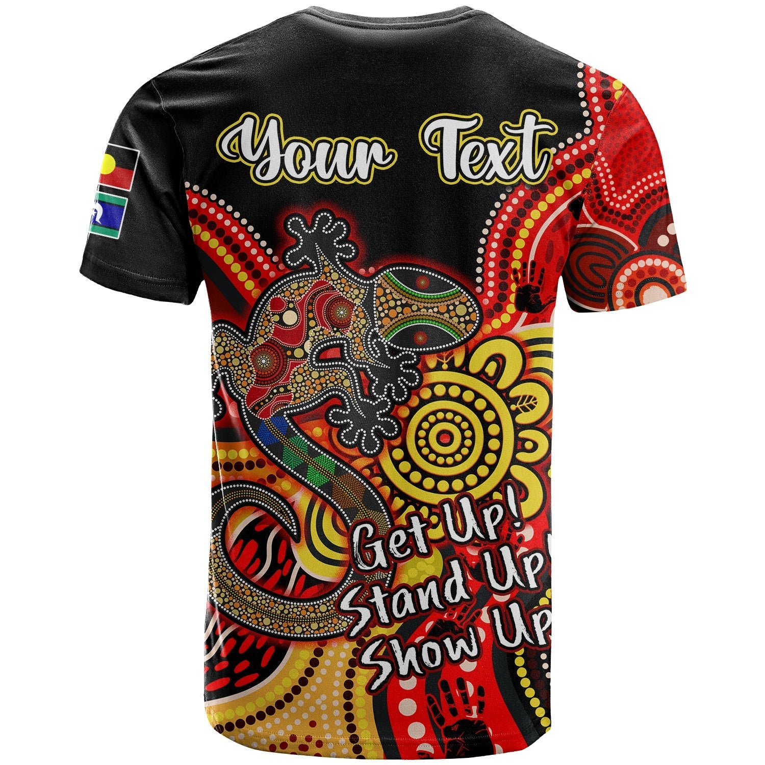 (Custom Personalised) NAIDOC Week 2022 T shirt Aboriginal Lizard Always Proud History - Vibe Hoodie Shop