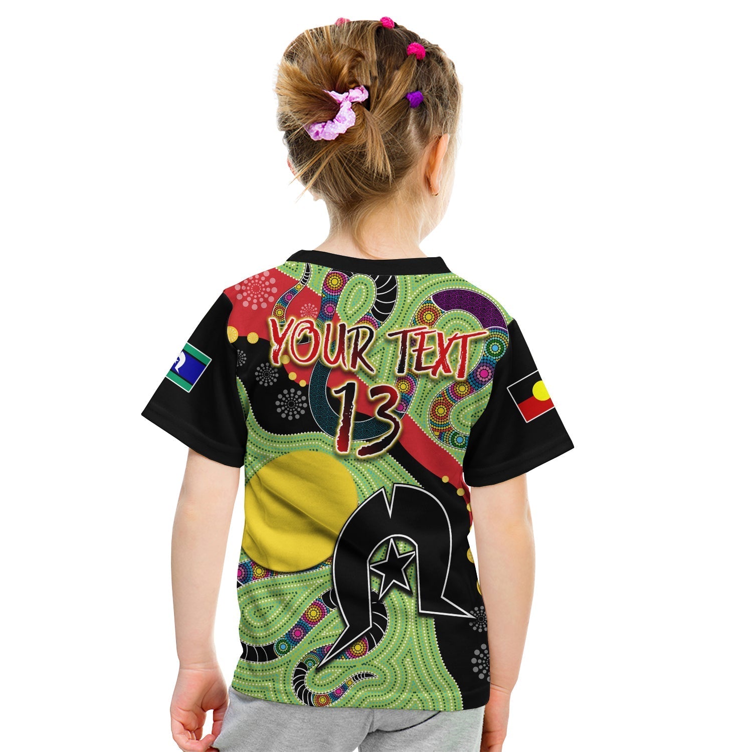 (Custom Text and Number) Aboriginal NAIDOC Week T shirt Stronger Together Unique Style - Vibe Hoodie Shop