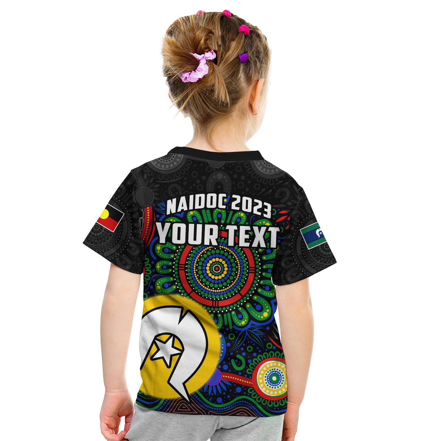 (Custom Personalised) Australia NAIDOC Week 2023 T Shirt KID Aboriginal For Our Elders - Vibe Hoodie Shop