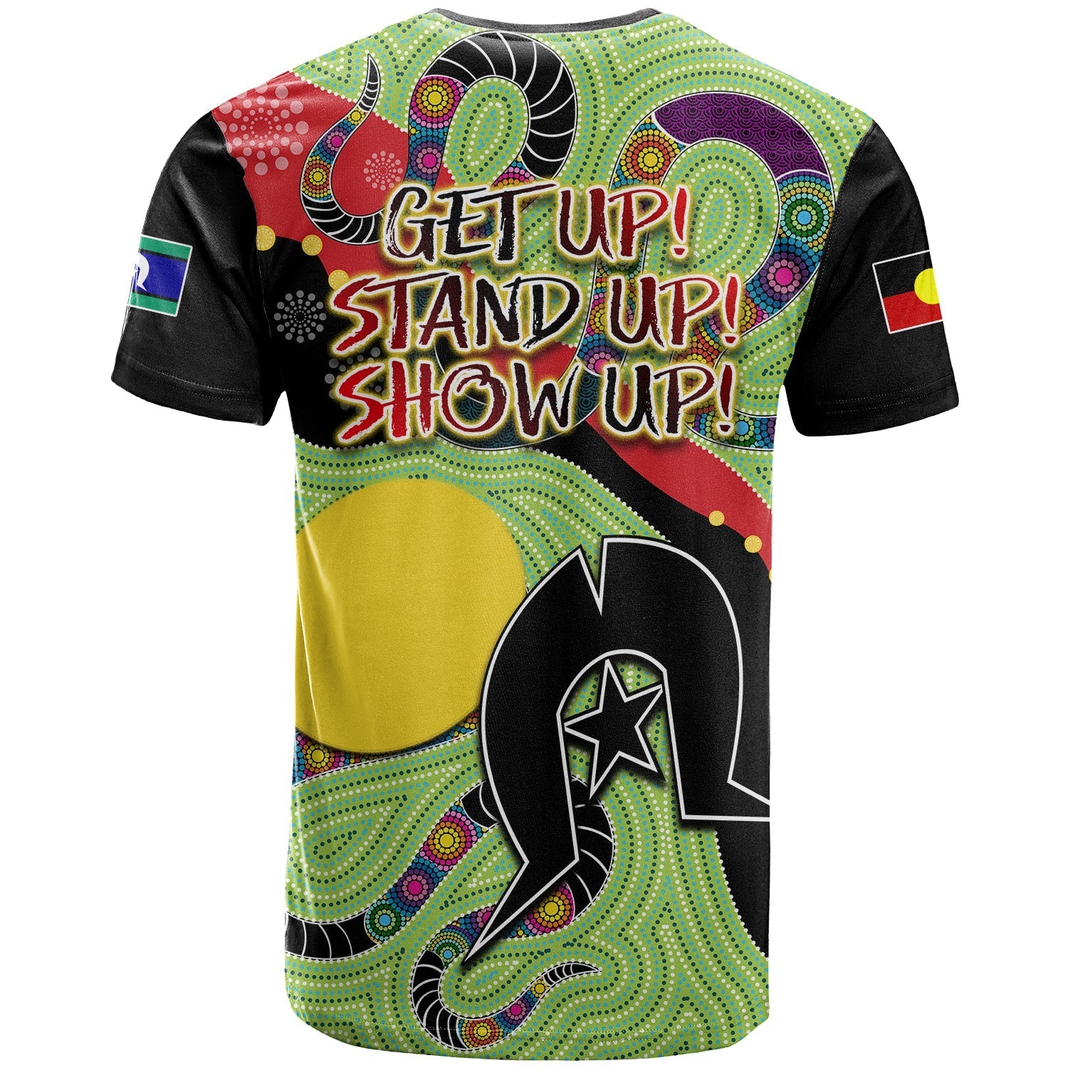 Aboriginal NAIDOC Week T shirt Stronger Together Unique Style - Vibe Hoodie Shop