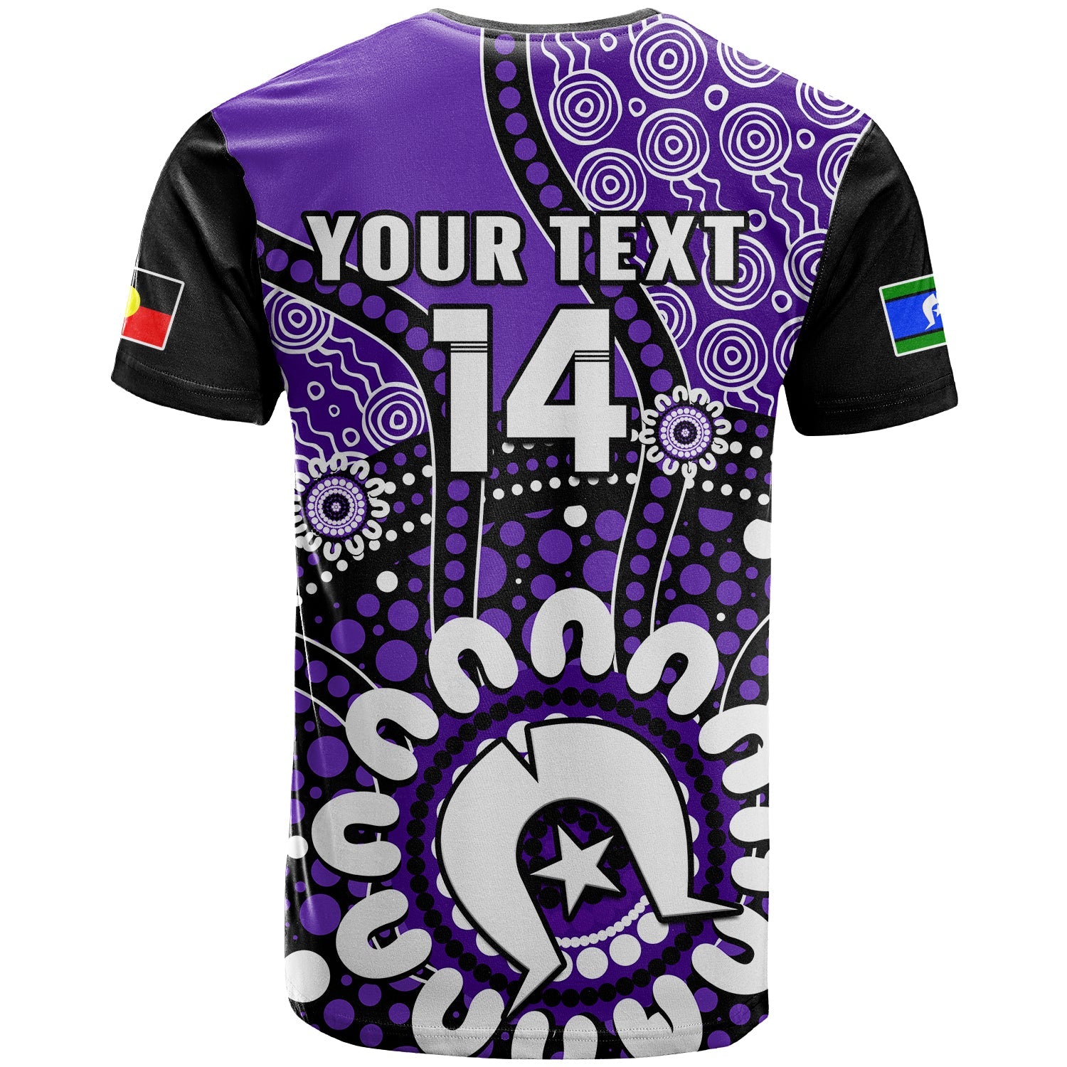 (Custom Text And Number) Hobart Hurricanes NAIDOC 2023 T Shirt Indigenous For Our Elders - Vibe Hoodie Shop