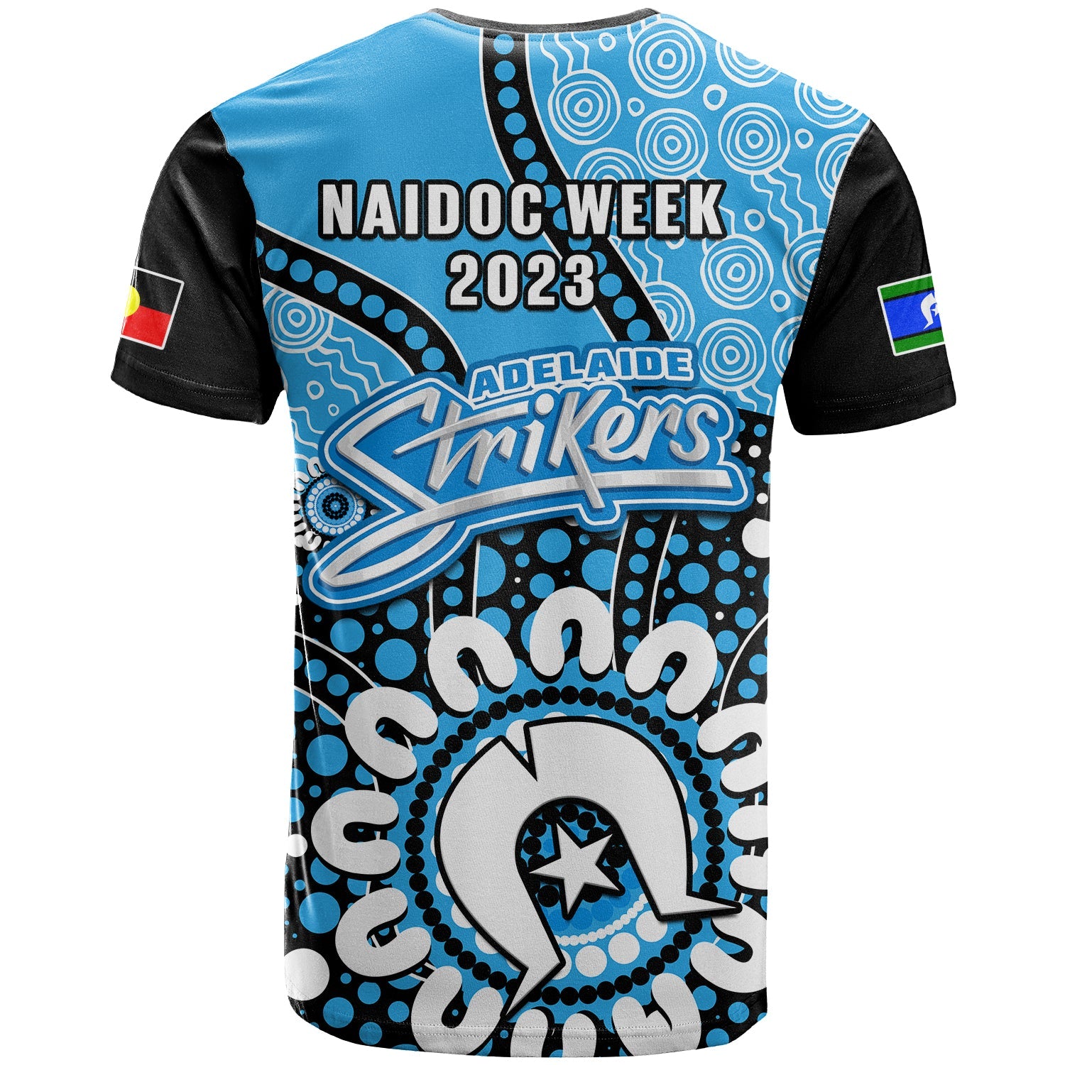 Adelaide Strikers NAIDOC 2023 T Shirt Indigenous For Our Elders - Vibe Hoodie Shop