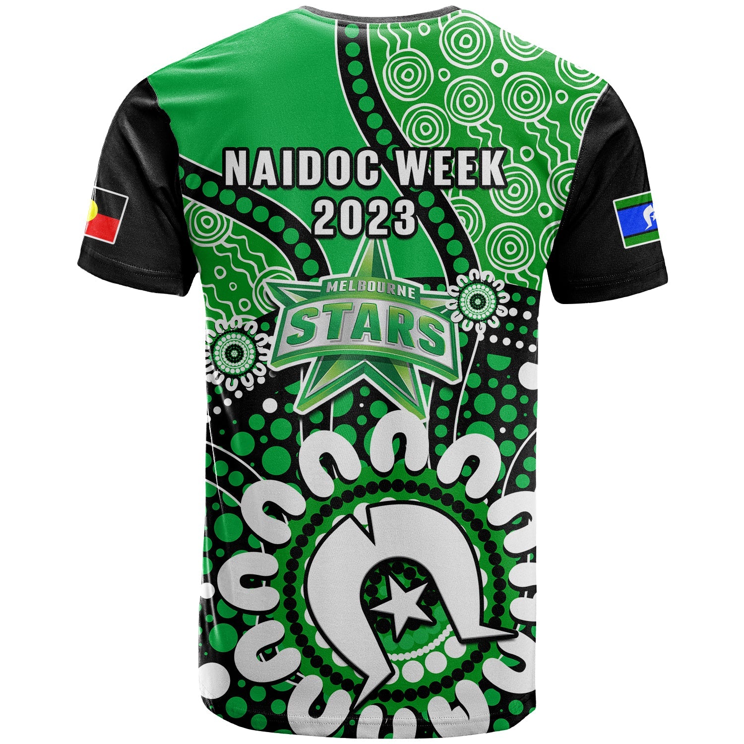Melbourne Stars NAIDOC 2023 T Shirt Indigenous For Our Elders - Vibe Hoodie Shop