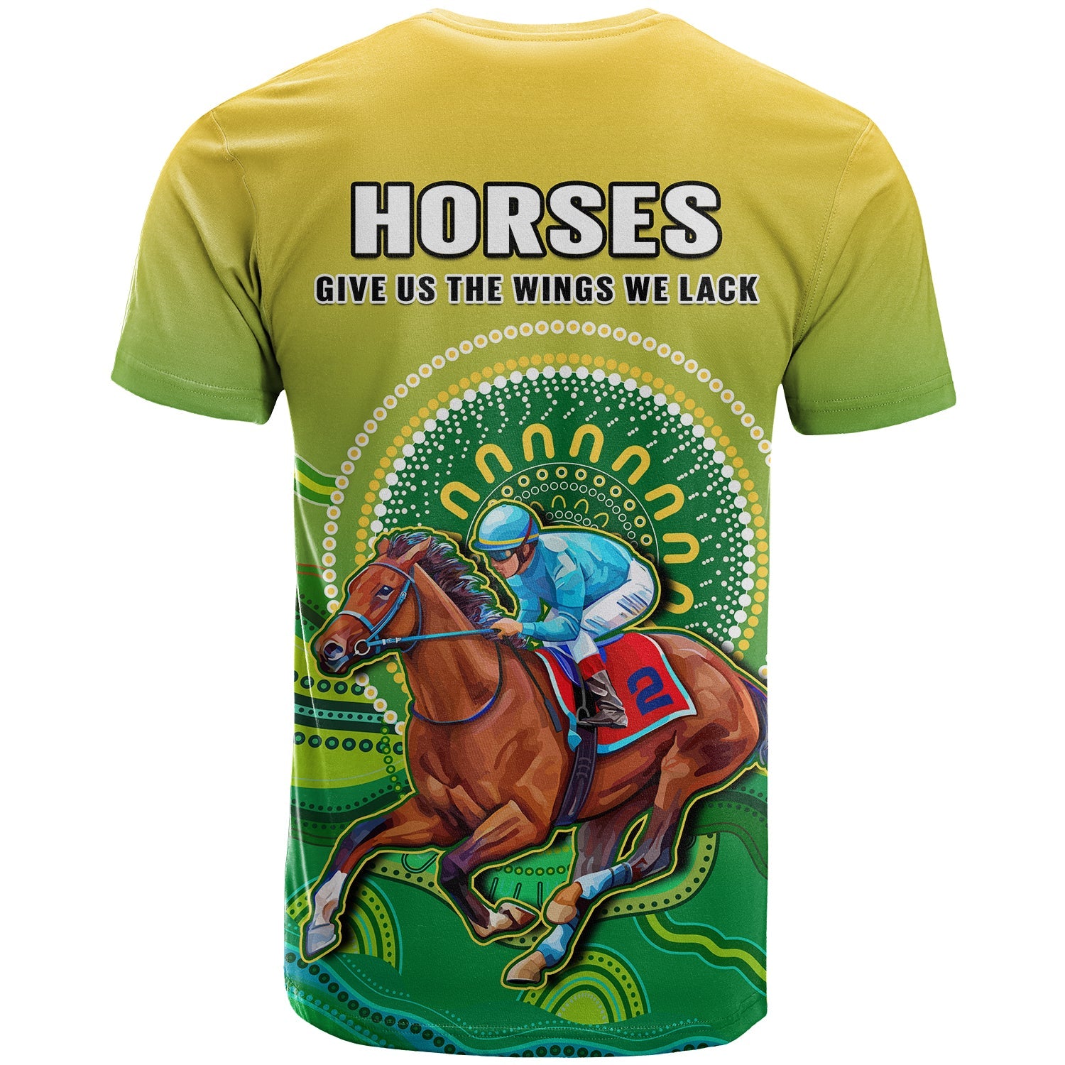 Australia Devonport Cup 2023 T Shirt Horse Racing Indigenous Art - Vibe Hoodie Shop