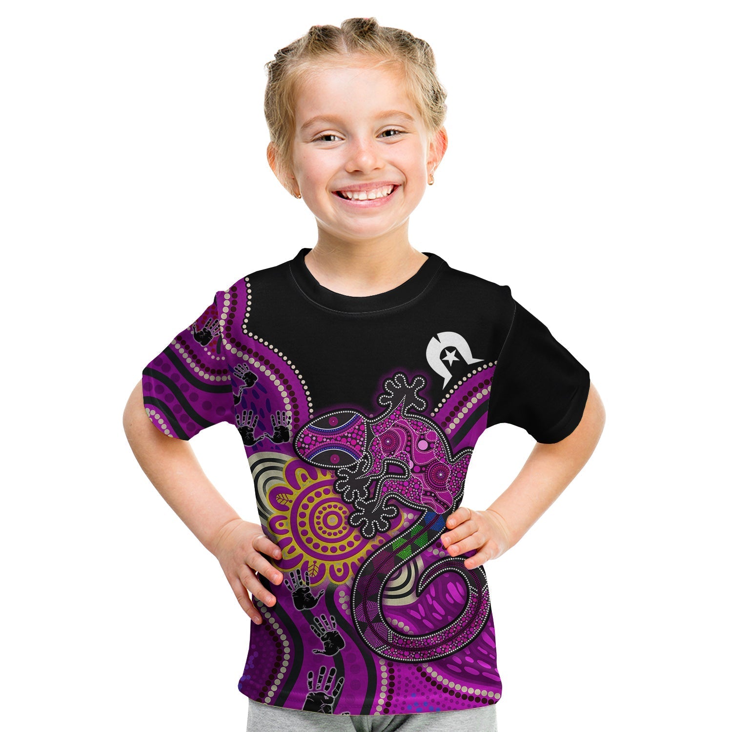 NAIDOC Week 2022 T shirt Aboriginal Lizard - Vibe Hoodie Shop