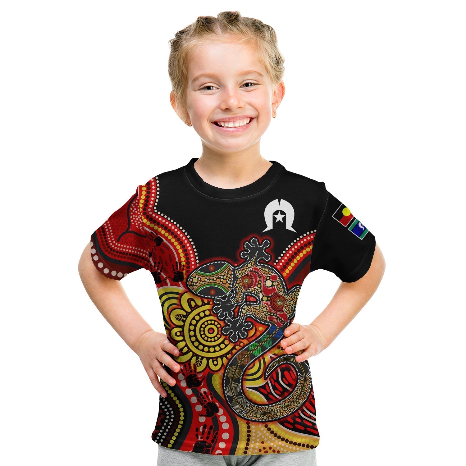 NAIDOC Week 2022 T shirt Aboriginal Lizard Always Proud History - Vibe Hoodie Shop