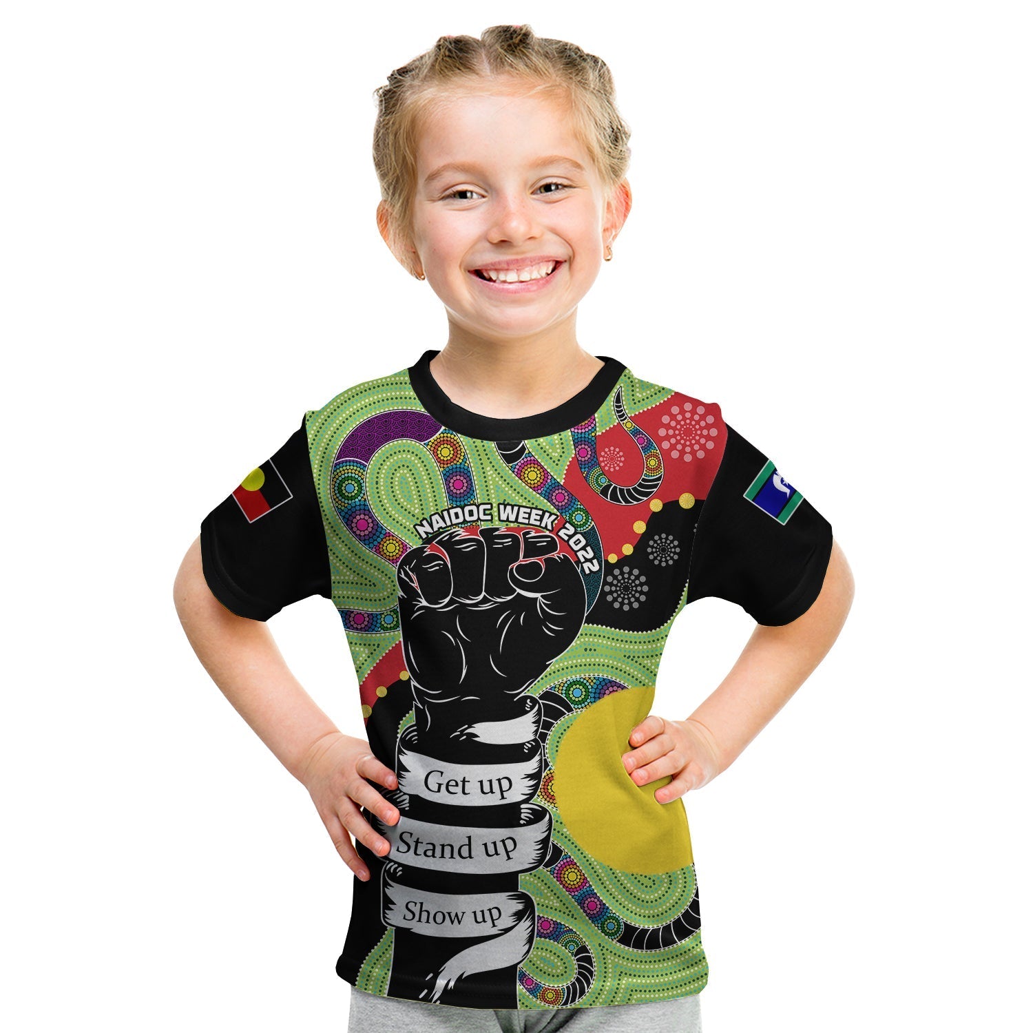 Aboriginal NAIDOC Week T shirt Stronger Together Unique Style - Vibe Hoodie Shop