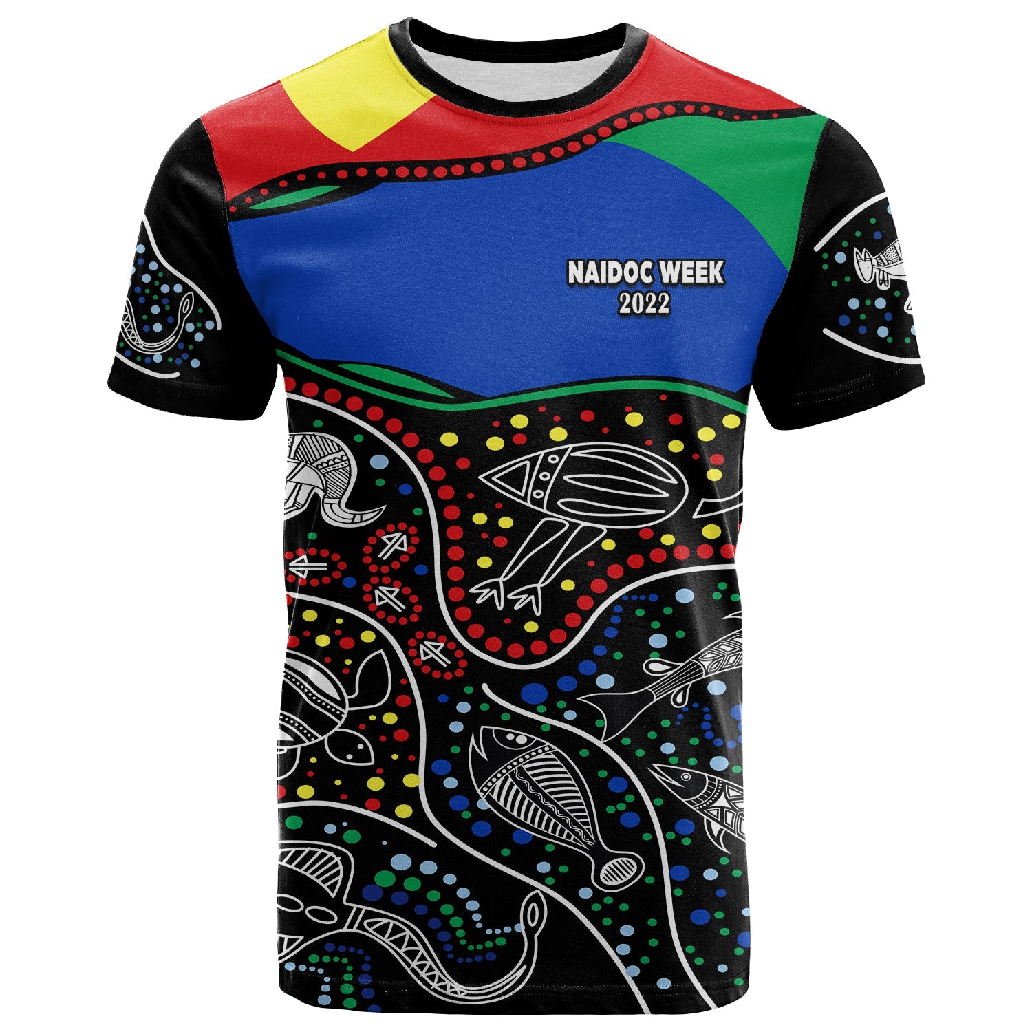 (Custom Personalised) NAIDOC Week 2022 T Shirt National Aborigines And Torres Strait Islander Animals Aboriginal - Vibe Hoodie Shop