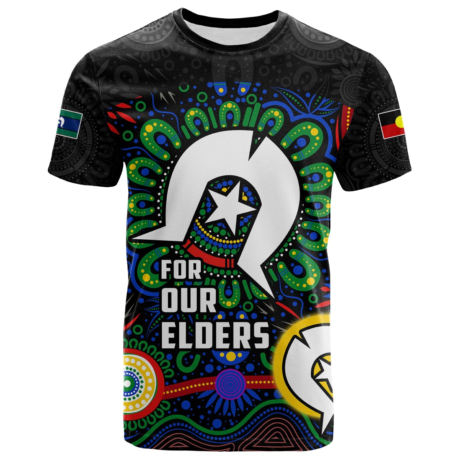 (Custom Personalised) Australia NAIDOC Week 2023 T Shirt Aboriginal For Our Elders - Vibe Hoodie Shop