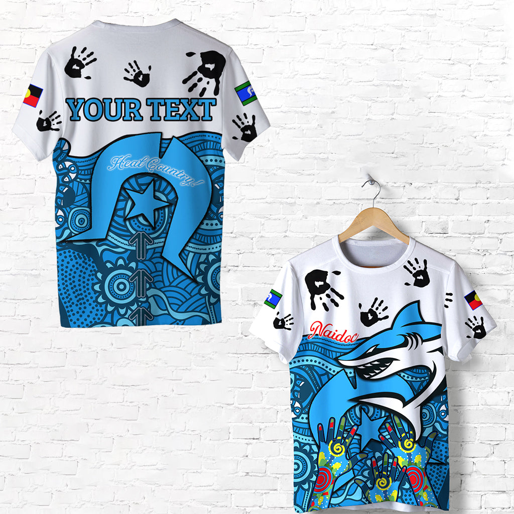 (Custom Personalised) Sharks NAIDOC Week T shirt Cronulla - Vibe Hoodie Shop