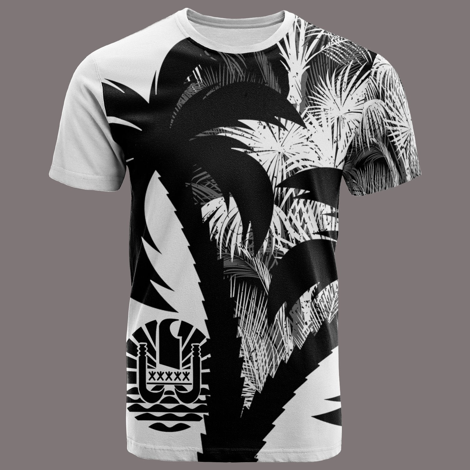 French Polynesia T shirts - Classical Coconut Tree - TT - Vibe Hoodie Shop