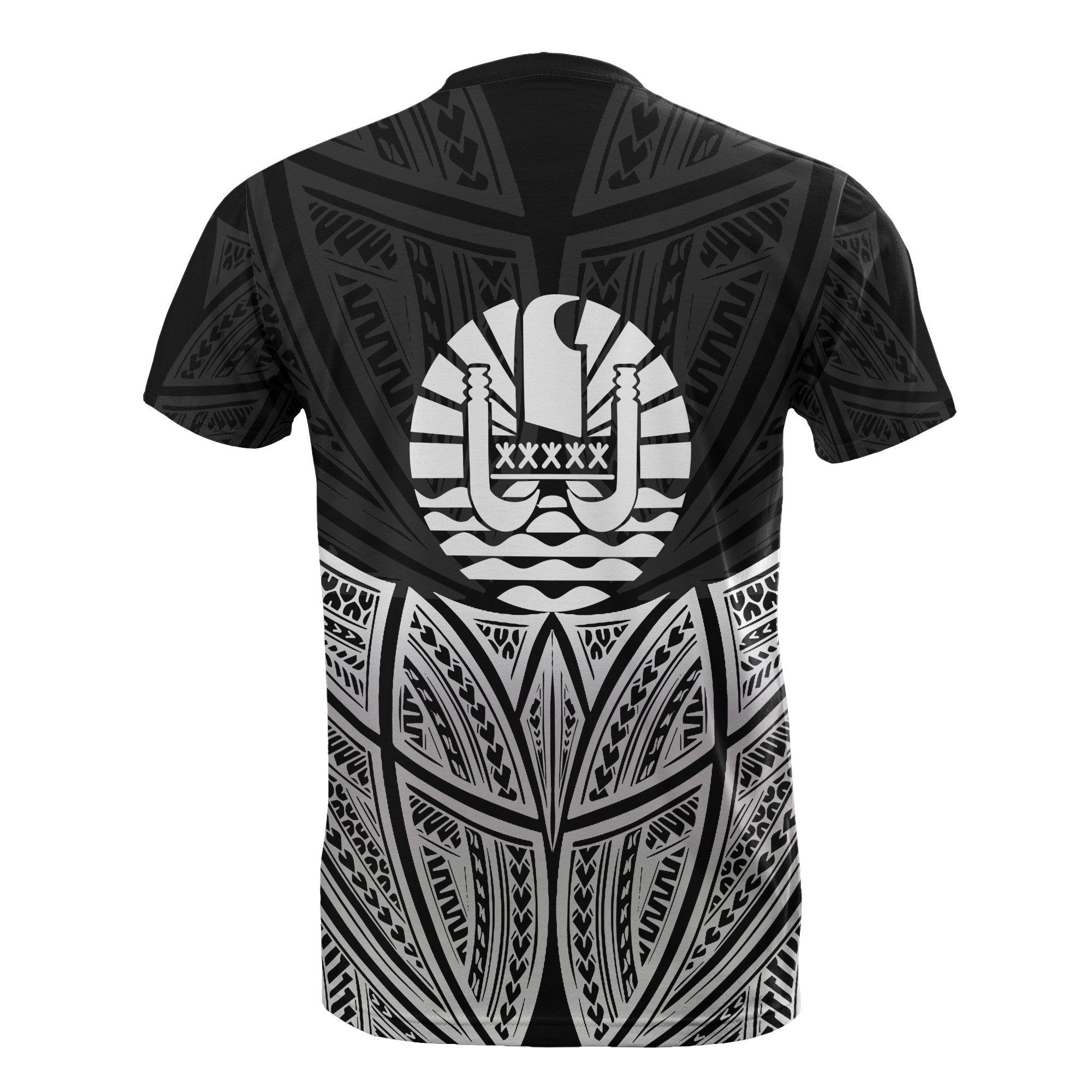 Vibe Hoodie Tahiti Polynesian Custom Personalised T shirt Black Pride Map And Seal - Vibe Hoodie Shop