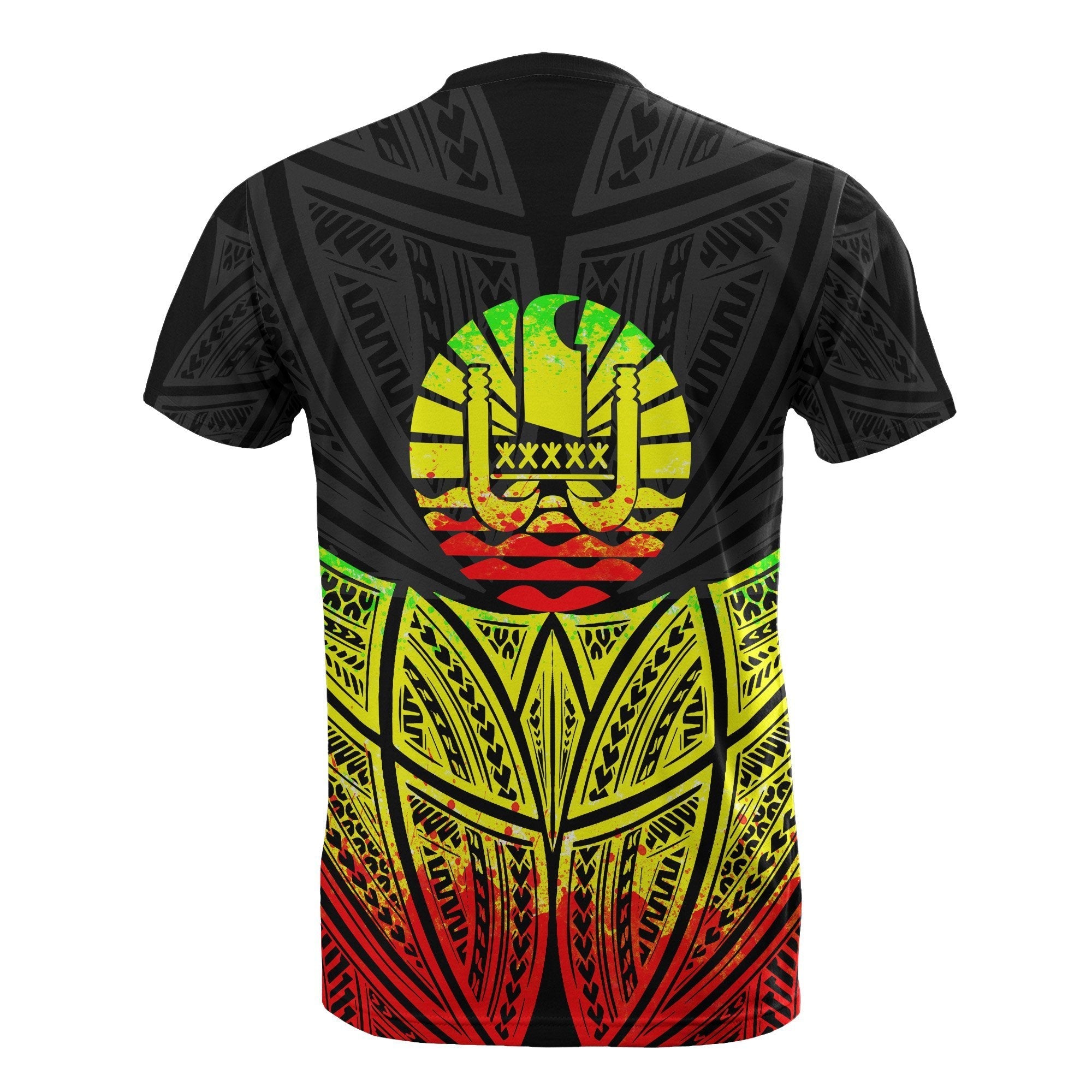 Vibe Hoodie Tahiti Polynesian Custom Personalised T shirt Reggae Pride Map And Seal - Vibe Hoodie Shop