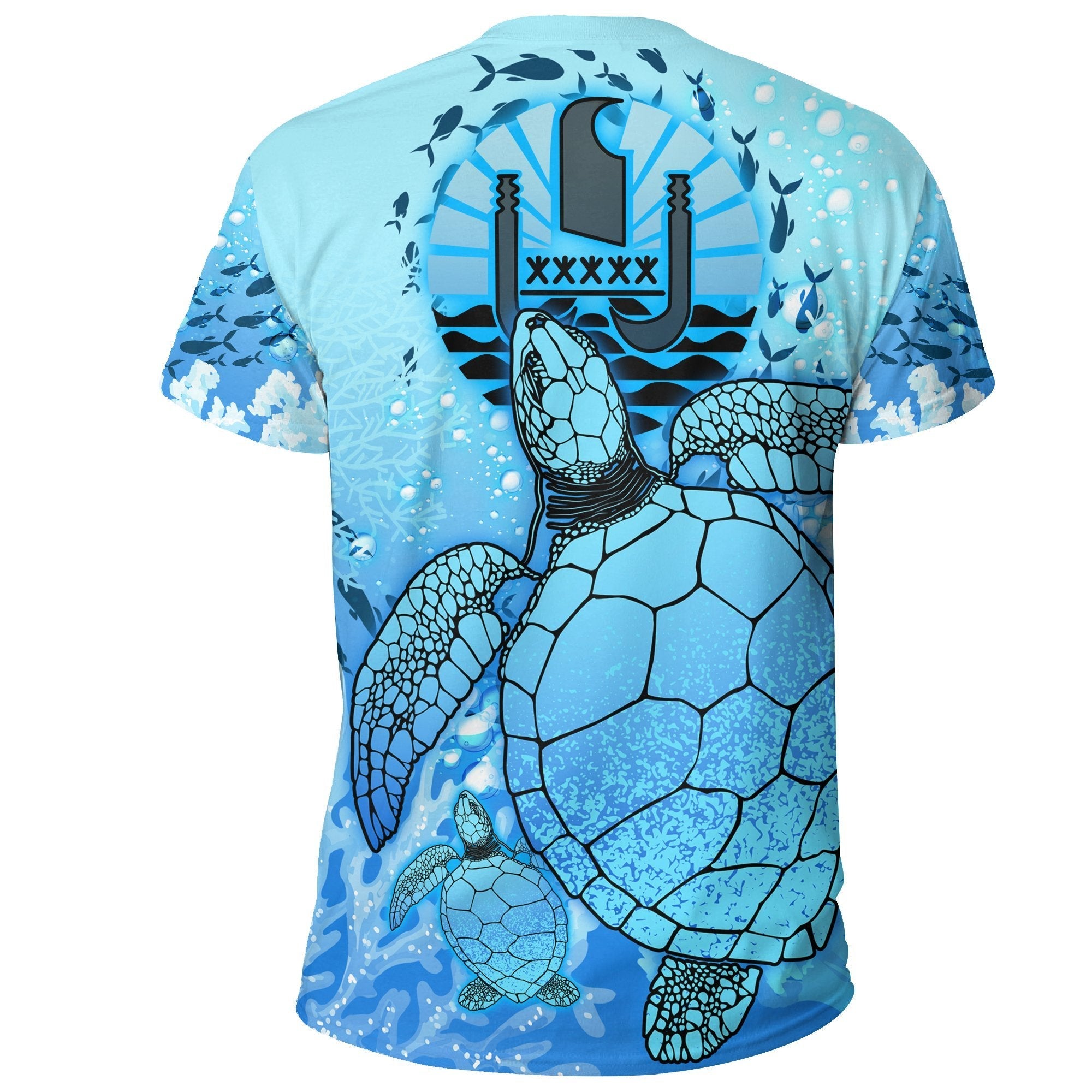 Tahiti T shirt Ocean Life (Women's/Men's) - Vibe Hoodie Shop