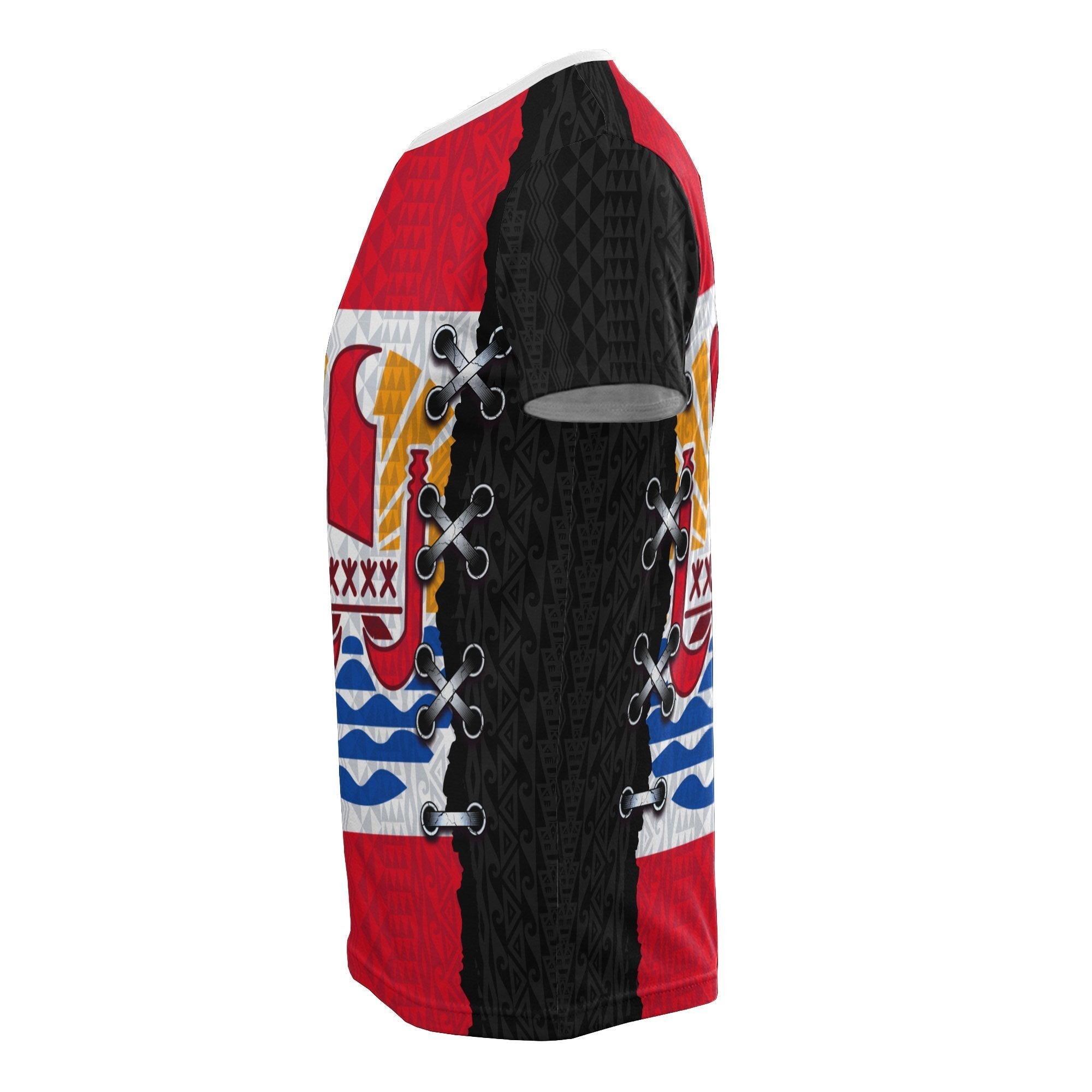 Vibe Hoodie French Polynesia Polynesian T shirt - Sewing Style - Vibe Hoodie Shop