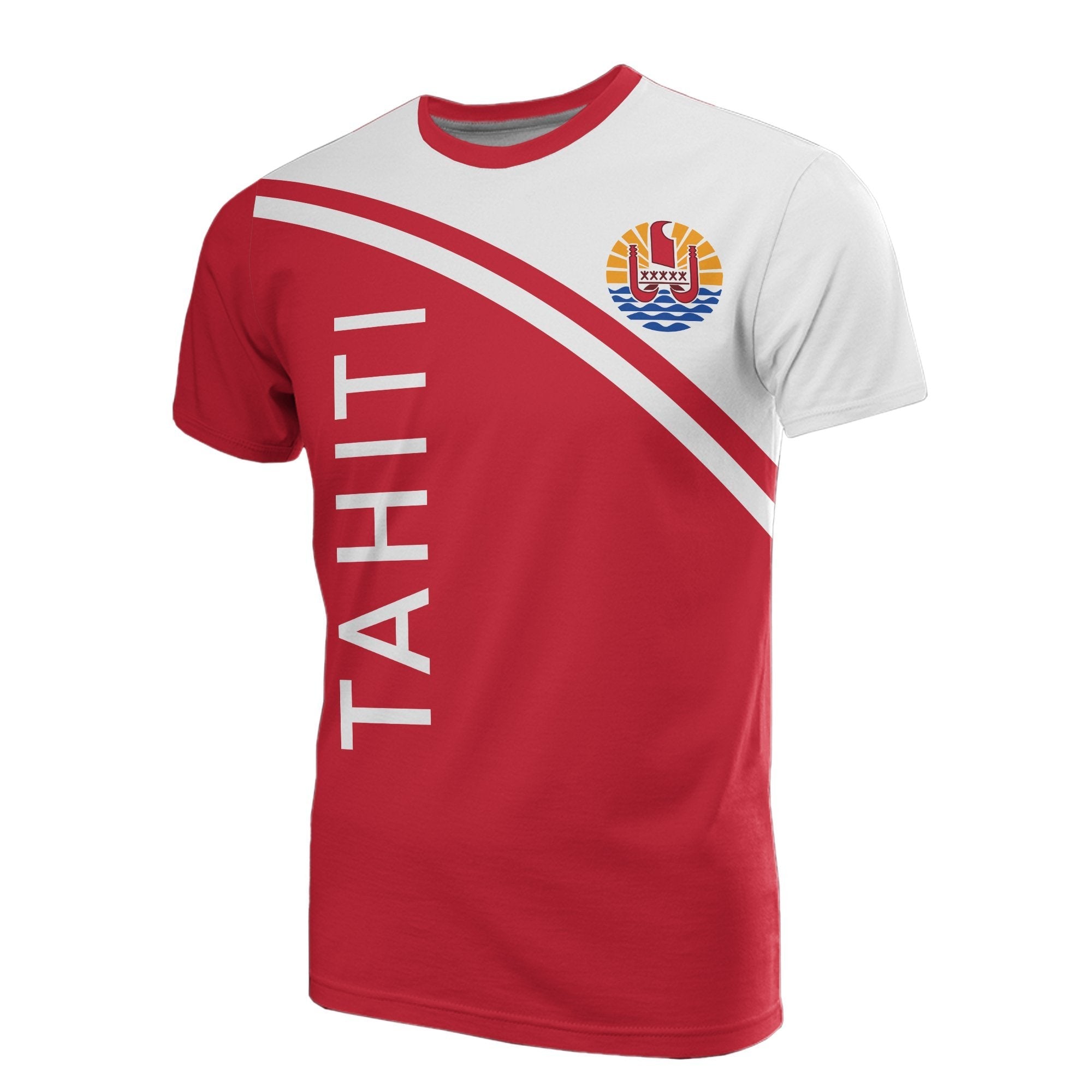 Tahiti T shirt - Curve Version - Vibe Hoodie Shop
