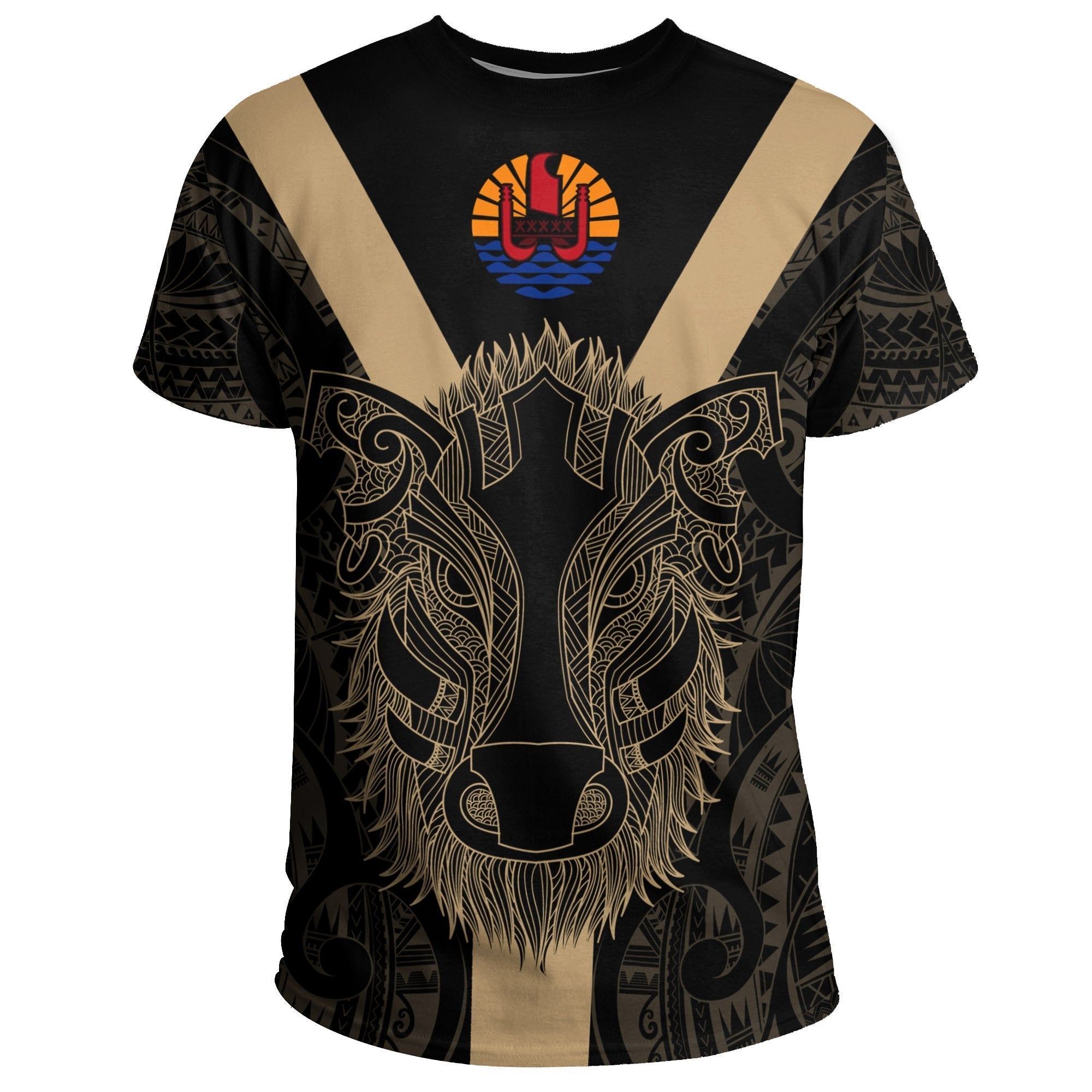 Tahiti T shirt Wild Boar - Vibe Hoodie Shop