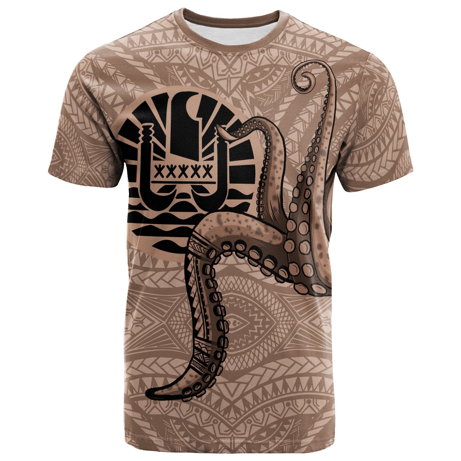 Vibe Hoodie Tahiti T shirt - Octopus Tentacle - Vibe Hoodie Shop