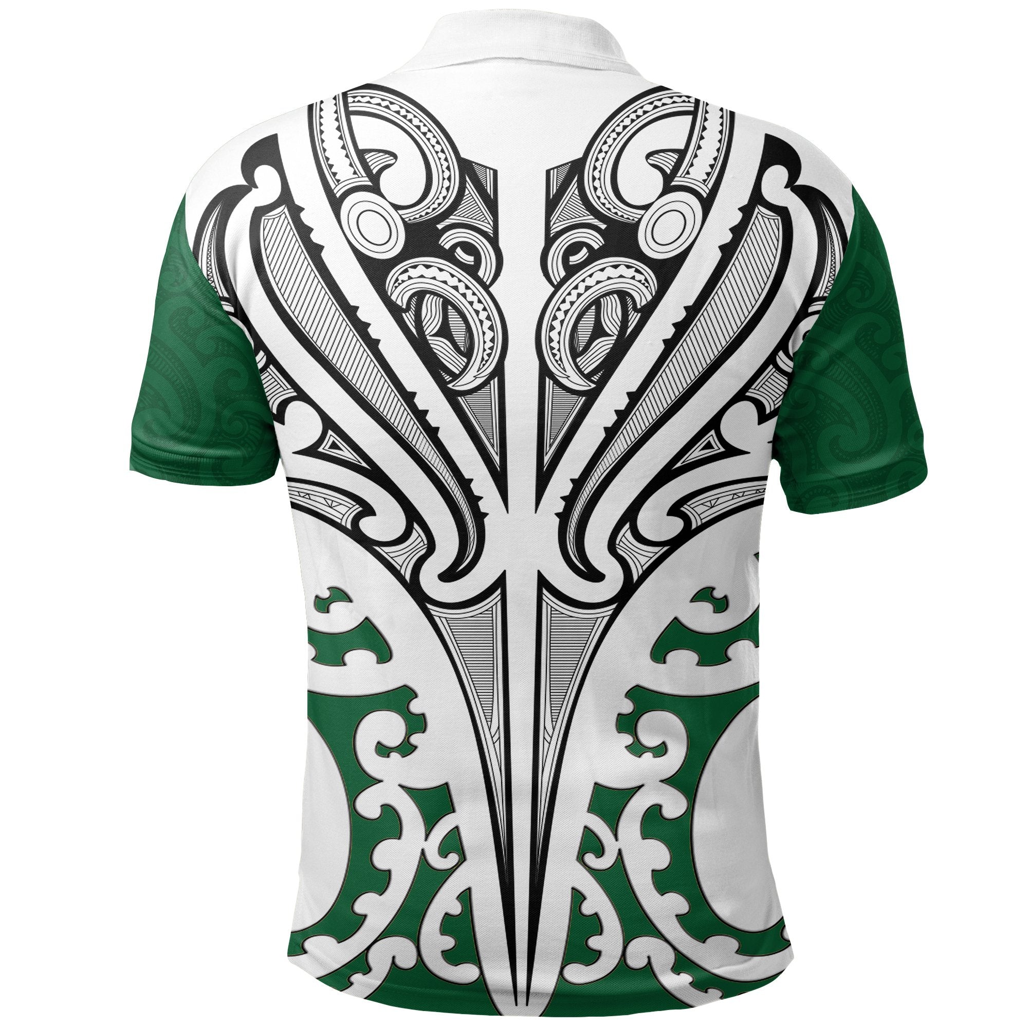 New Zealand Maori Polo Shirt, Te Manaia Tattoo Golf Shirts - Vibe Hoodie Shop