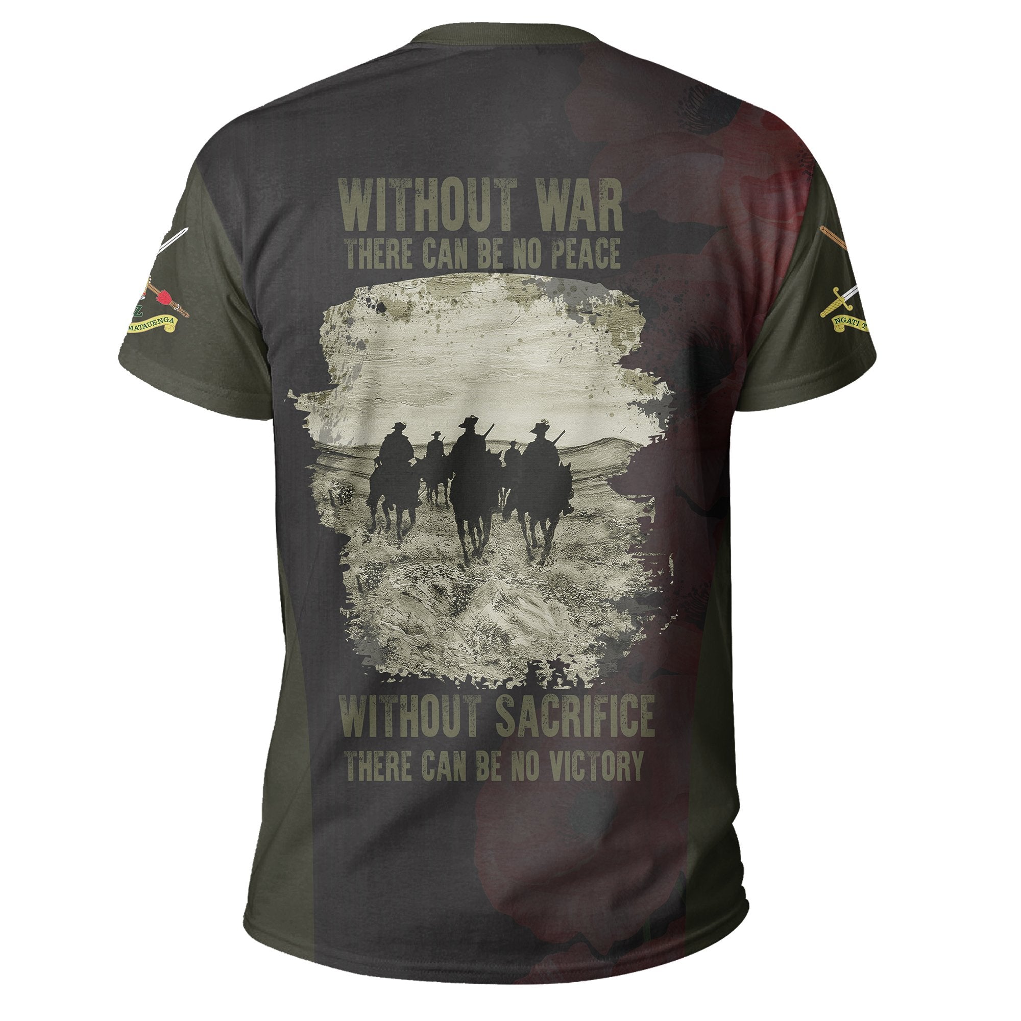 ANZAC New Zealand T shirt, The Salute To Heroes Shirt - Vibe Hoodie Shop