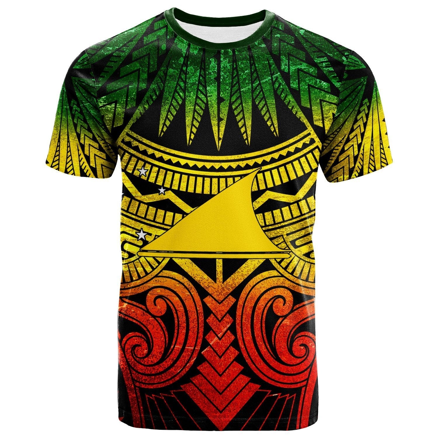 Tokelau T - Shirt - Reggae Classic Vignette Style - Vibe Hoodie Shop
