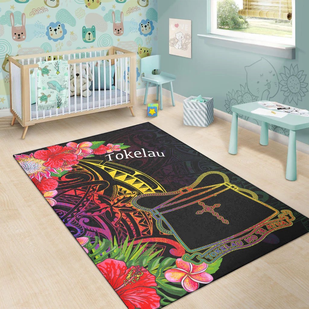 Tokelau Area Rug - Tropical Hippie Style - Vibe Hoodie Shop