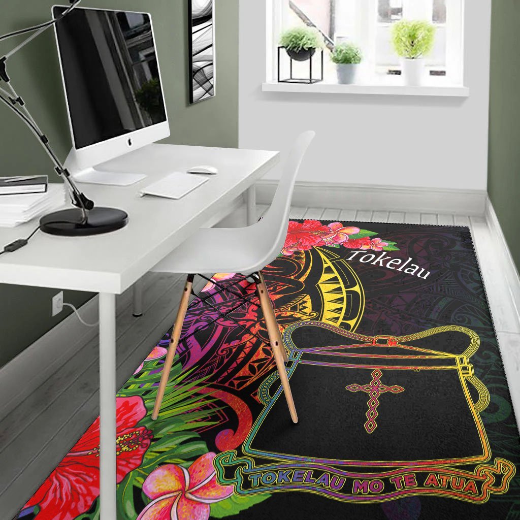 Tokelau Area Rug - Tropical Hippie Style - Vibe Hoodie Shop