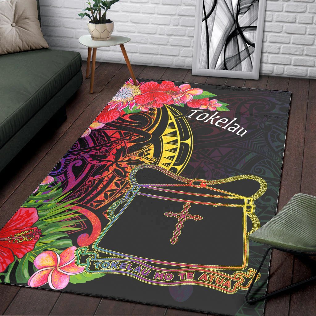 Tokelau Area Rug - Tropical Hippie Style - Vibe Hoodie Shop