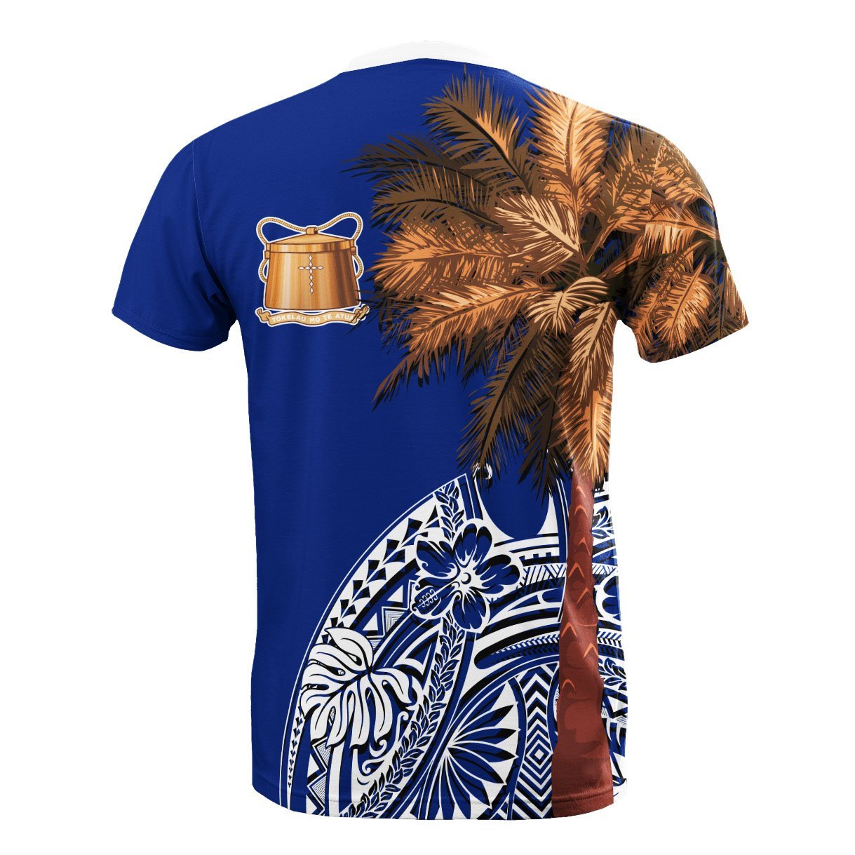 Vibe Hoodie Tokelau All T shirt - Polynesian Palm Tree Flag - Vibe Hoodie Shop