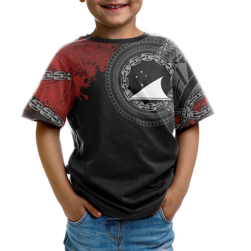 Tokelau Polynesian T shirt - Polynesian Chain Style - Vibe Hoodie Shop