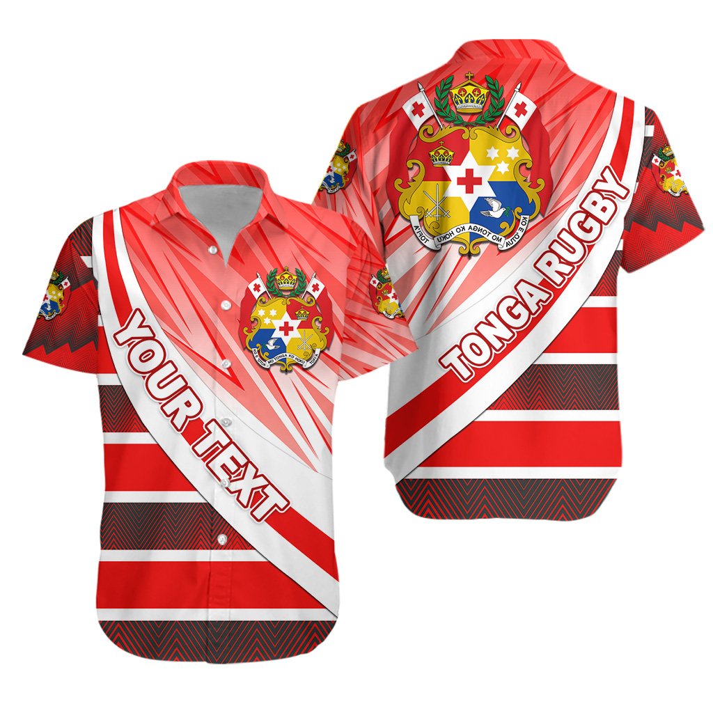 (Custom Personalised) Tonga Rugby Hawaiian Shirt Victorian Vibes - Vibe Hoodie Shop