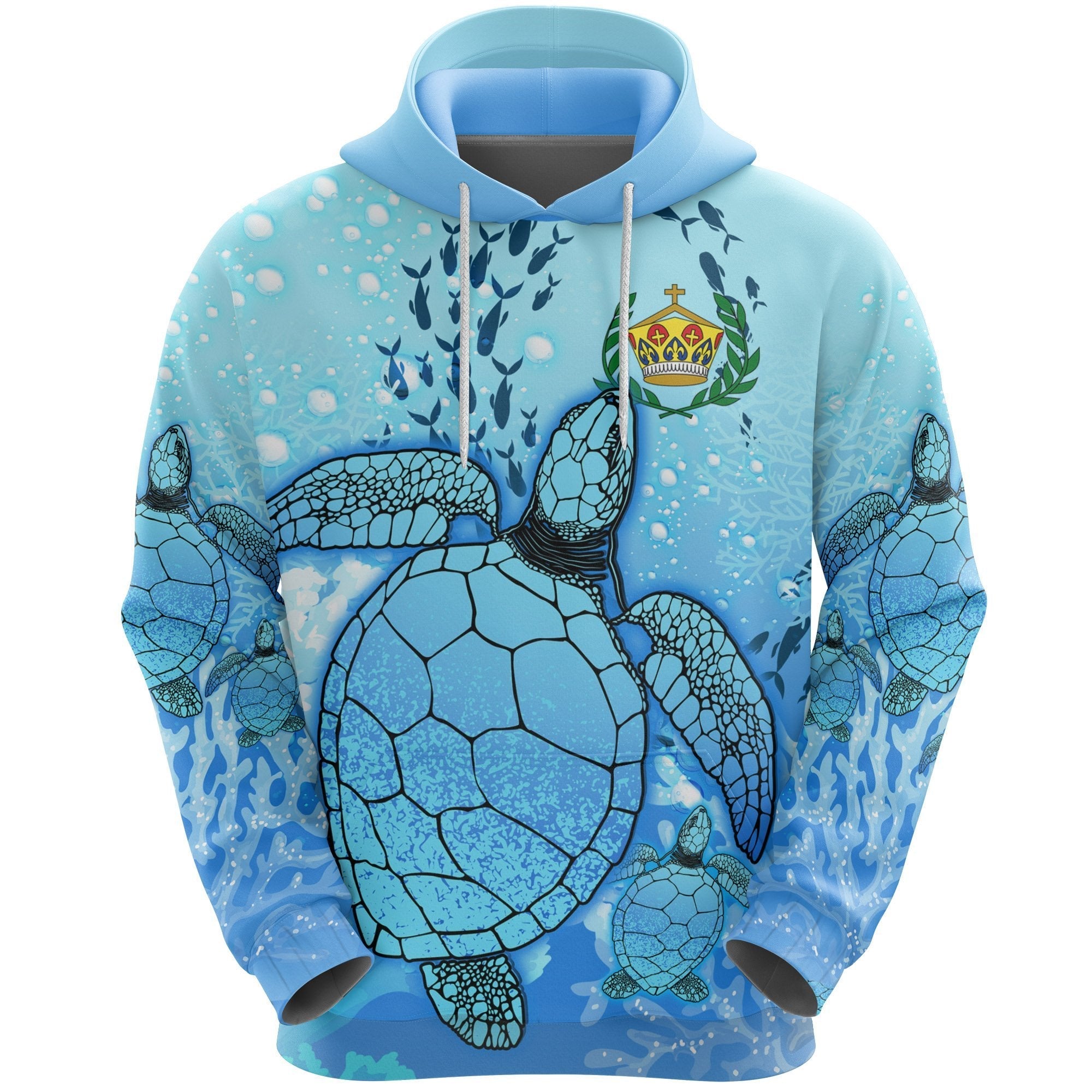 Tonga Hoodie Ocean Life (Women's/Men's) - Vibe Hoodie Shop