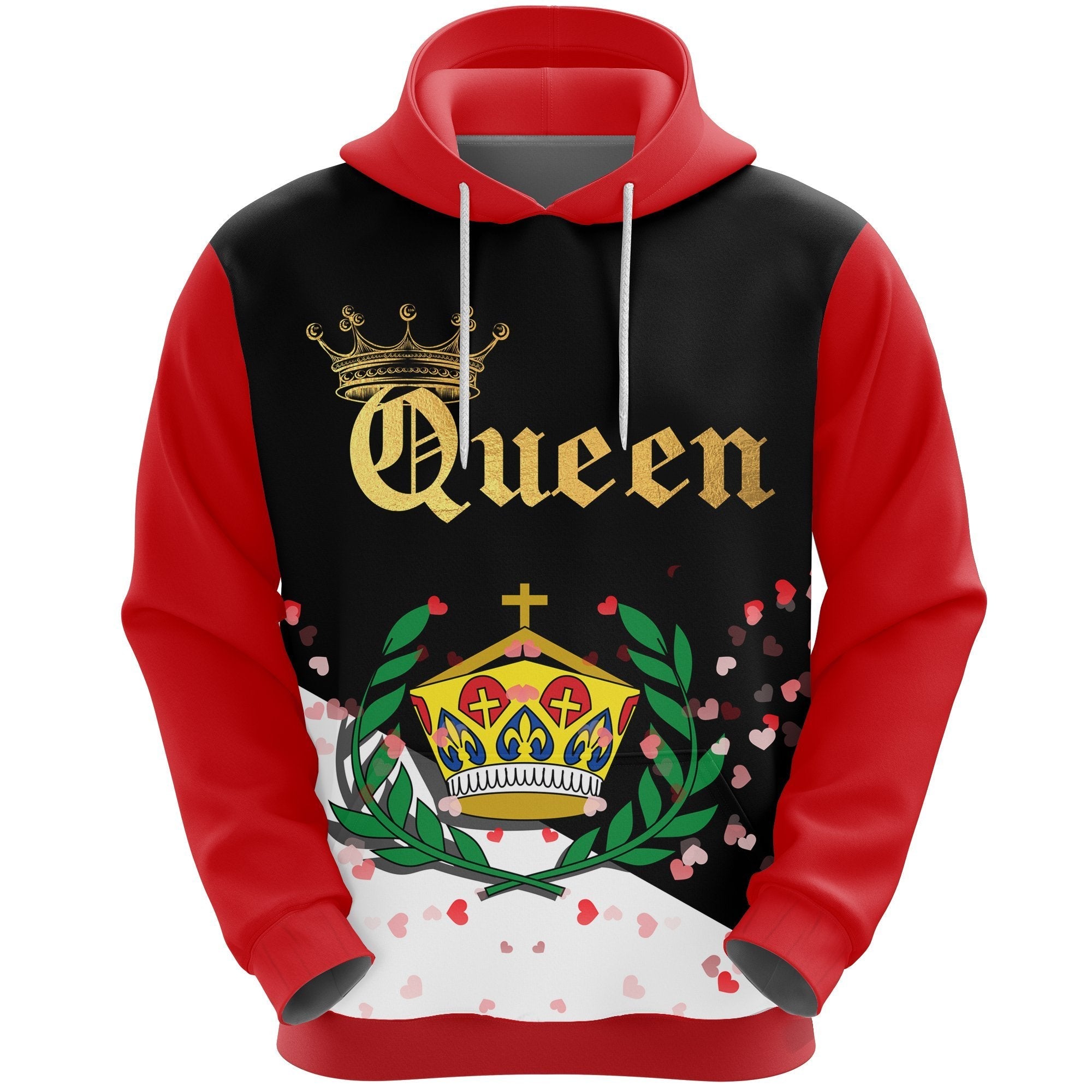 Tonga Queen (Valentine Hoodie) - Vibe Hoodie Shop