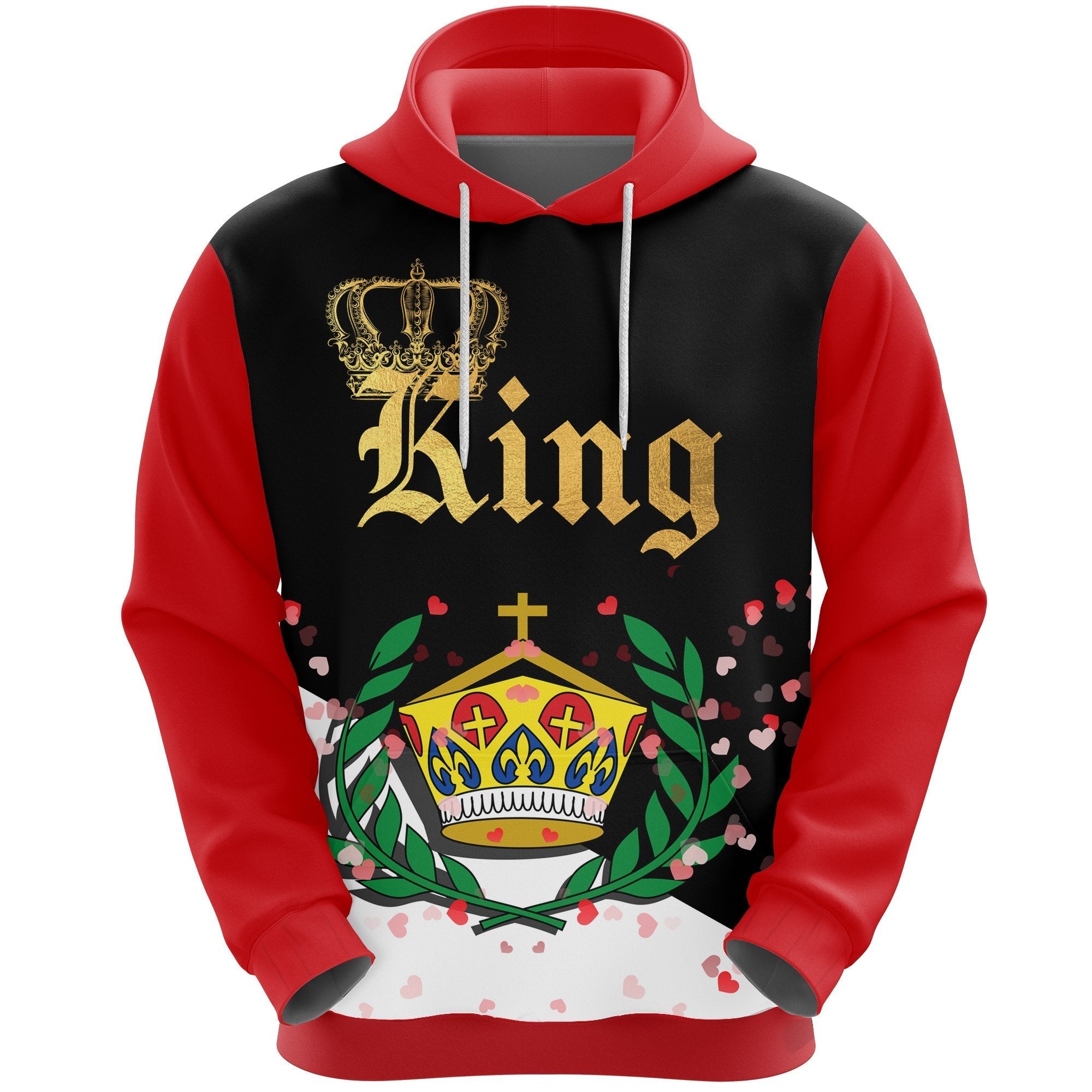 Tonga King (Valentine Hoodie) - Vibe Hoodie Shop