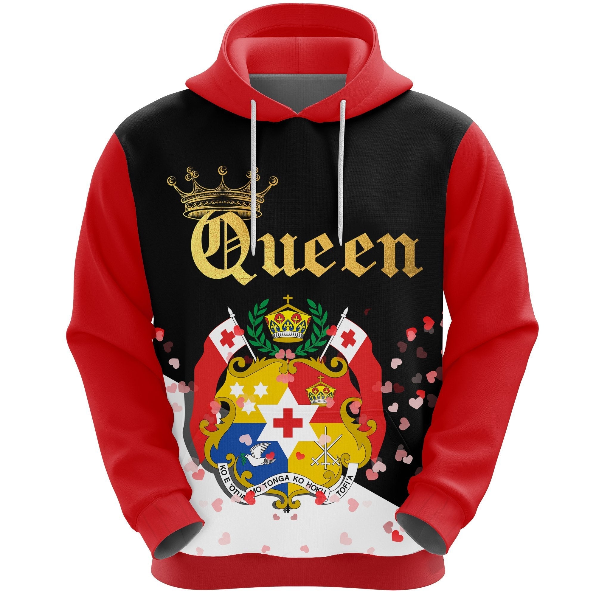 Tonga Queen (Valentine Hoodie) - Vibe Hoodie Shop