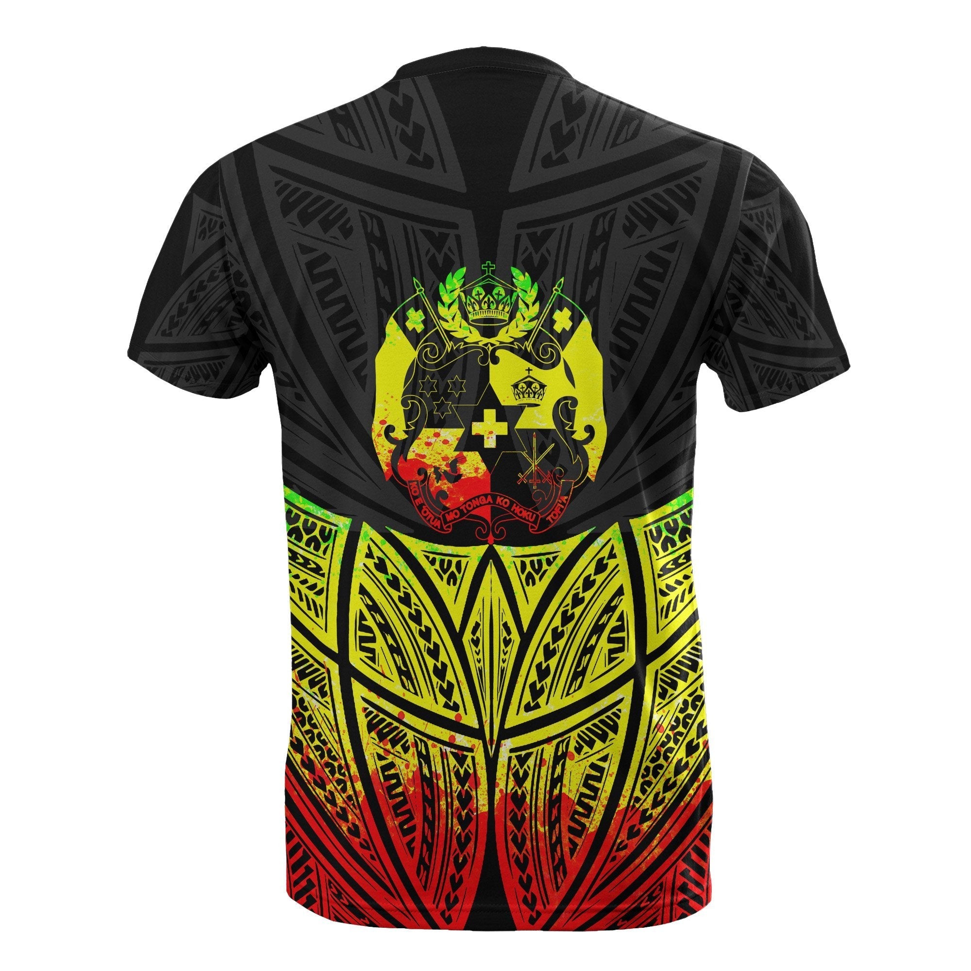 Vibe Hoodie Tonga Polynesian T shirt Reggae Pride Map And Seal - Vibe Hoodie Shop