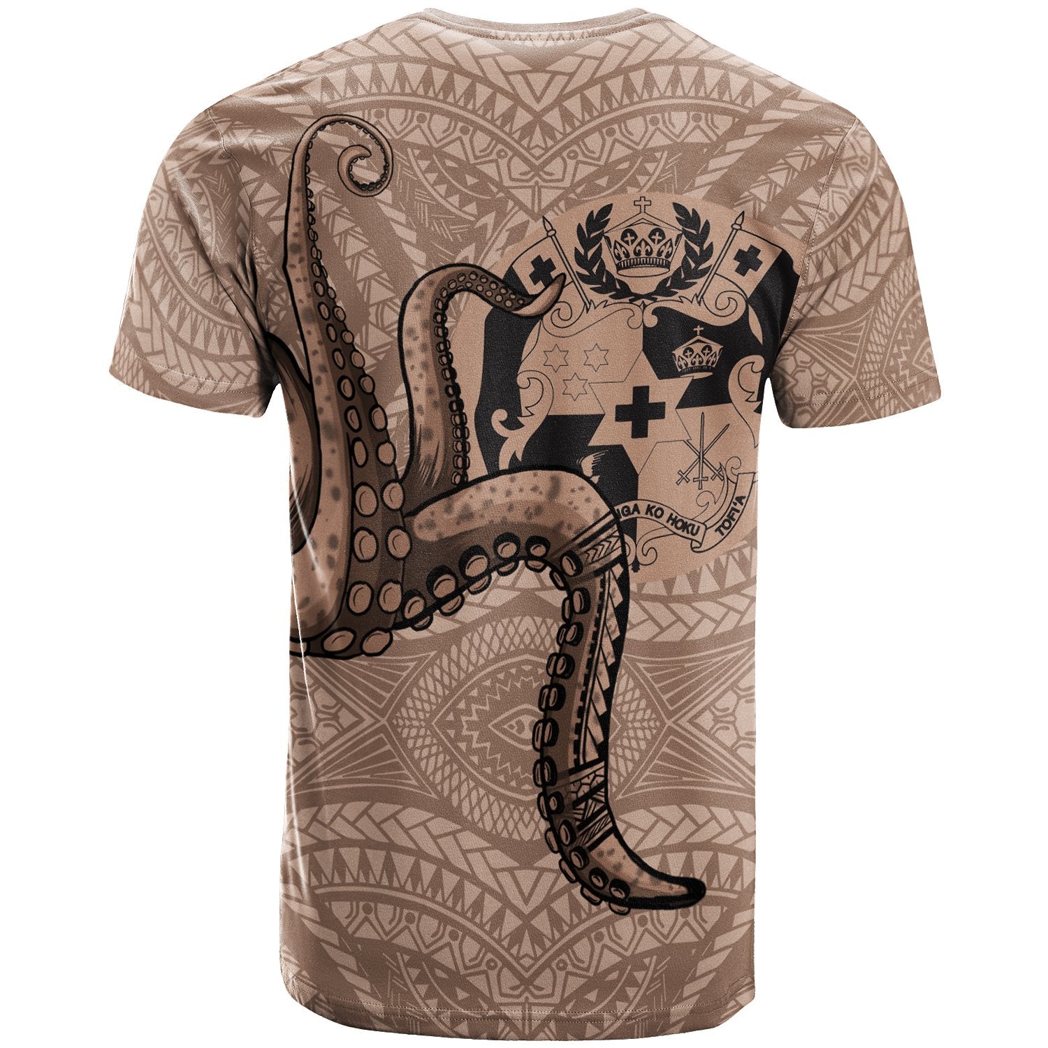 Vibe Hoodie Tonga T shirt - Octopus Tentacle - Vibe Hoodie Shop