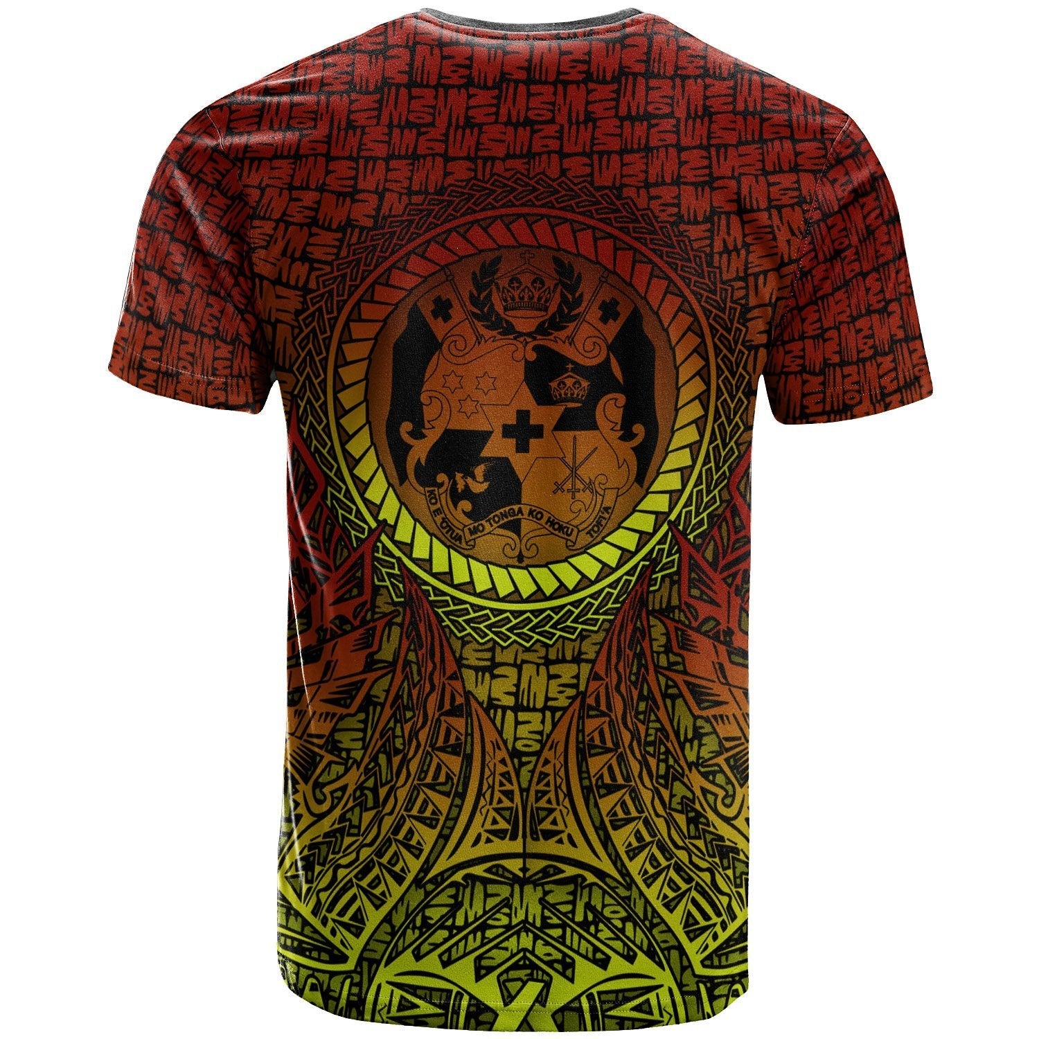 Vibe Hoodie Tonga T shirt - Polynesian Circle Pattern - Vibe Hoodie Shop