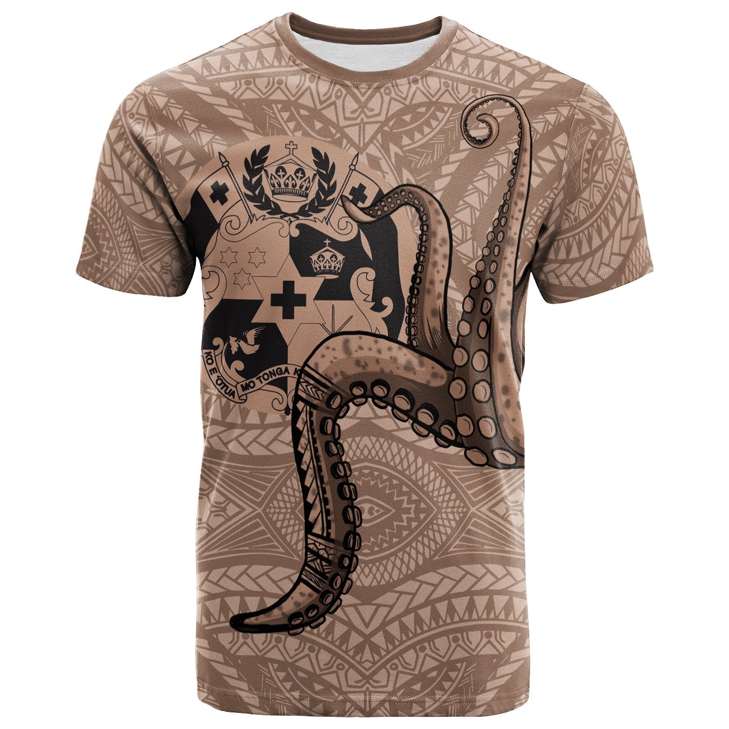 Vibe Hoodie Tonga T shirt - Octopus Tentacle - Vibe Hoodie Shop