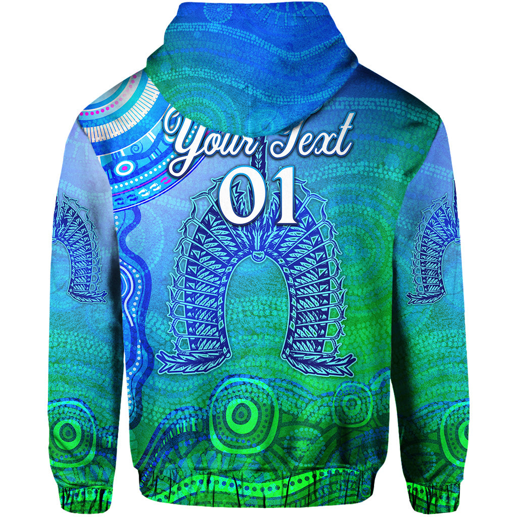 (Custom Personalised) Aboriginal Torres Strait Islands Hoodie Wave Vibes LT8 - Vibe Hoodie Shop