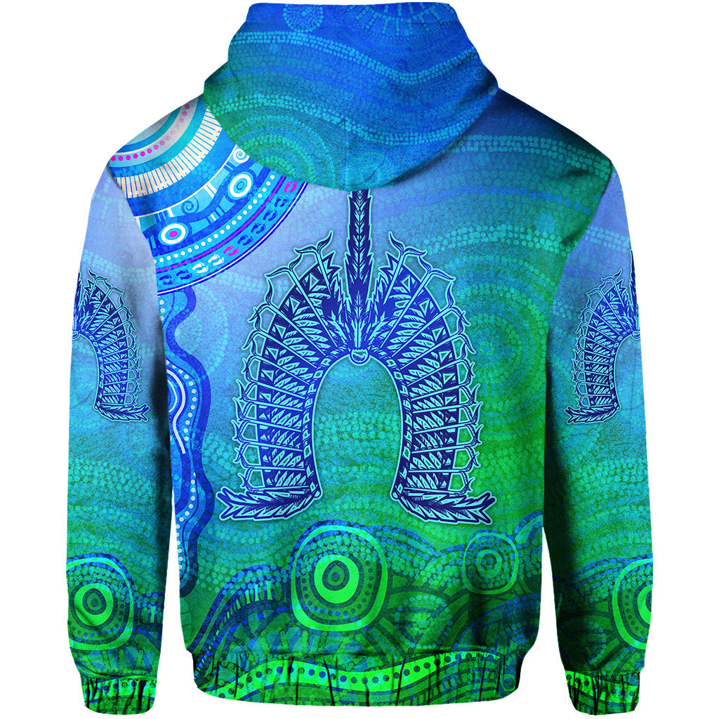 Aboriginal Torres Strait Islands Zip Hoodie Wave Vibes LT8 - Vibe Hoodie Shop