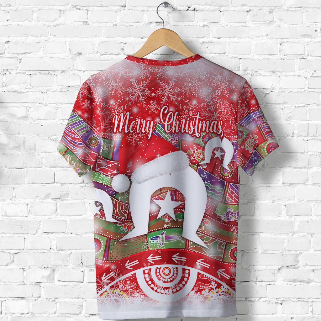 Australia Torres Trait Islands Christmas T shirt Original Style - Red - Vibe Hoodie Shop