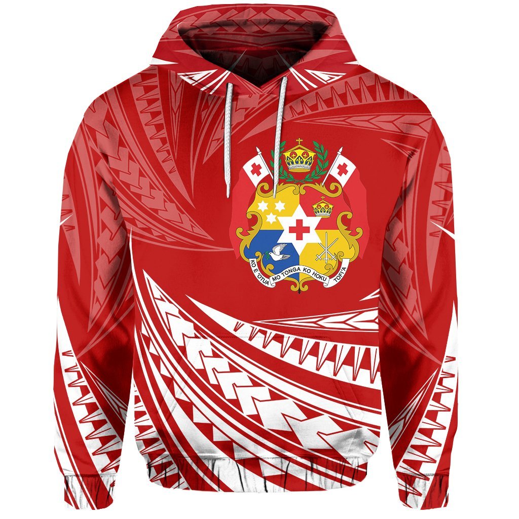 Hoodie Tonga Polynesian - Tornado Style - Vibe Hoodie Shop