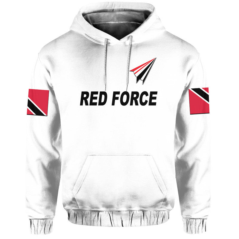 (Custom Personalised) Trinidad And Tobago Cricket Red Force Zip Up And Pullover Hoodie Special Style LT8 - Vibe Hoodie Shop