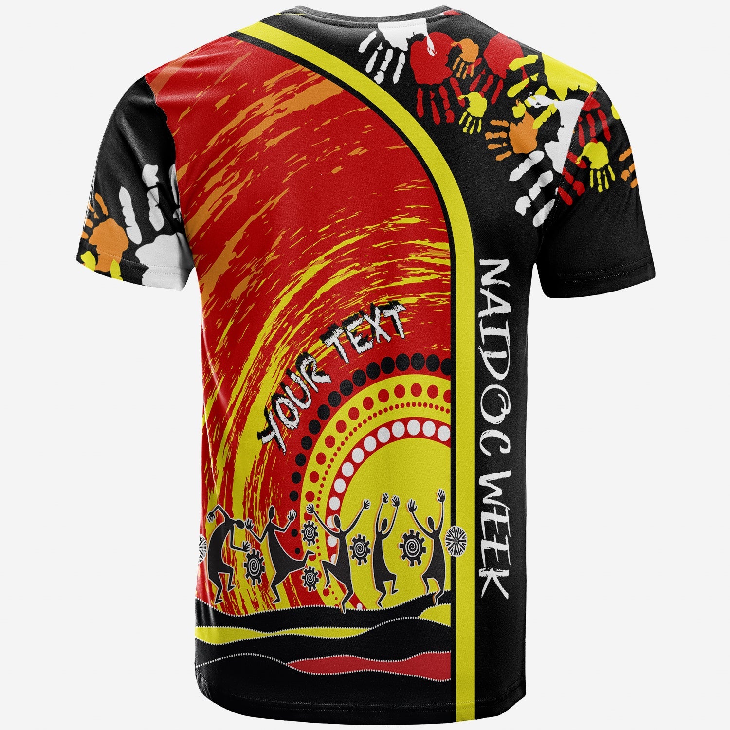 (Custom Personalised) Aboriginal NAIDOC Week 2022 T shirt Get Up Stand Up Show Up - Vibe Hoodie Shop