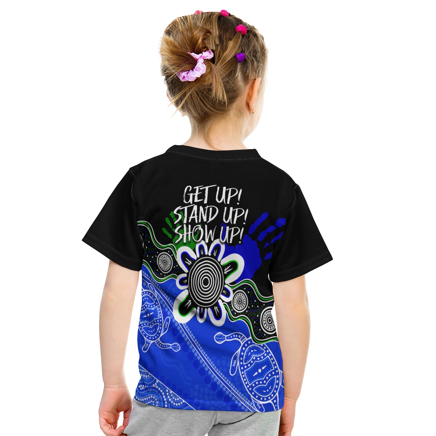 Indigenous Torres Straits NAIDOC Week 2022 KID T shirt Turtles Style - Vibe Hoodie Shop