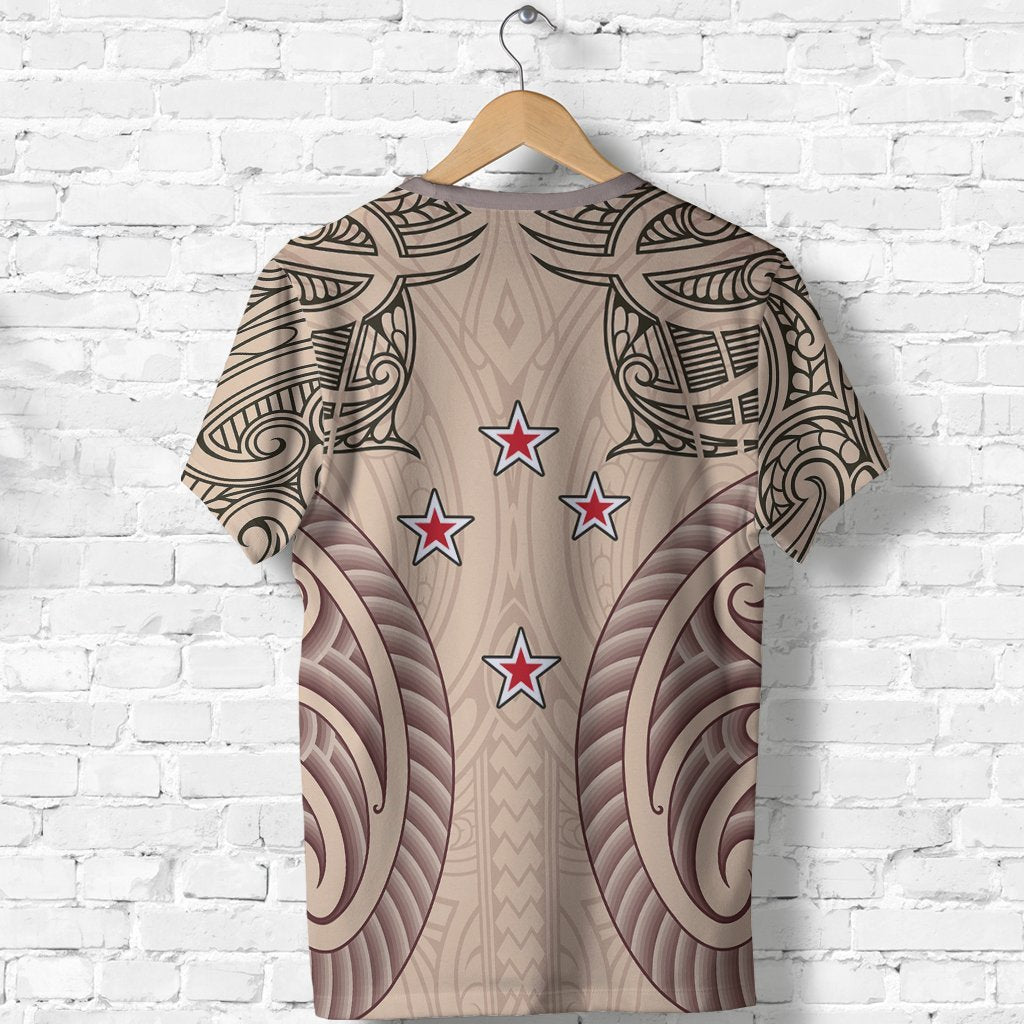 New Zealand Rugby Shirt, Haka Moko Rugby Aotearoa T shirt - Vibe Hoodie Shop